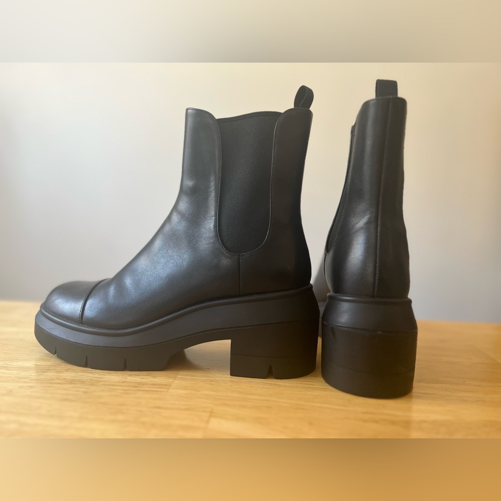 Stuart Weitzman Norah Lug Sole Boots - Never Worn!